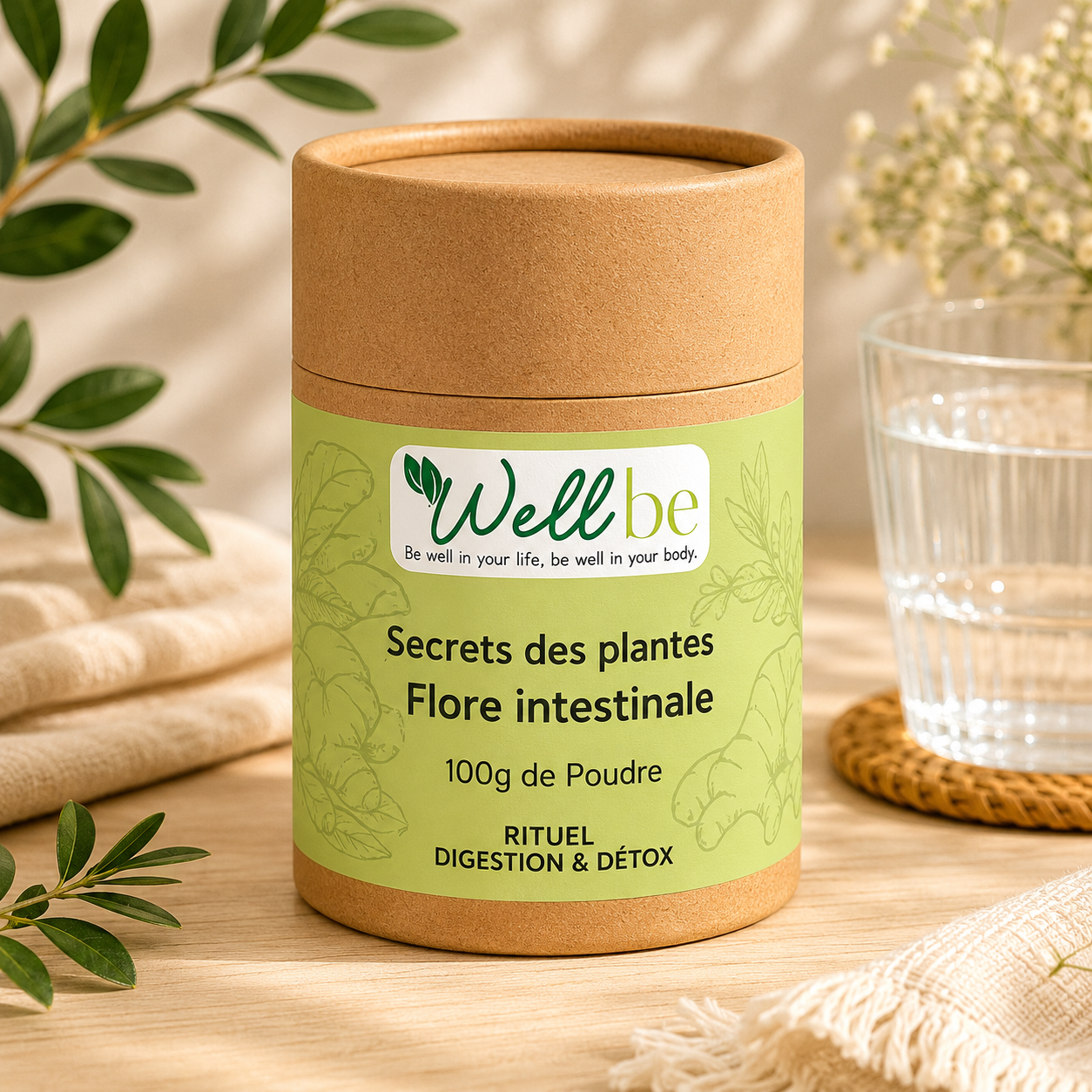Secrets de plantes Flore intestinale 100g poudre (Ancien Prog. Flore)