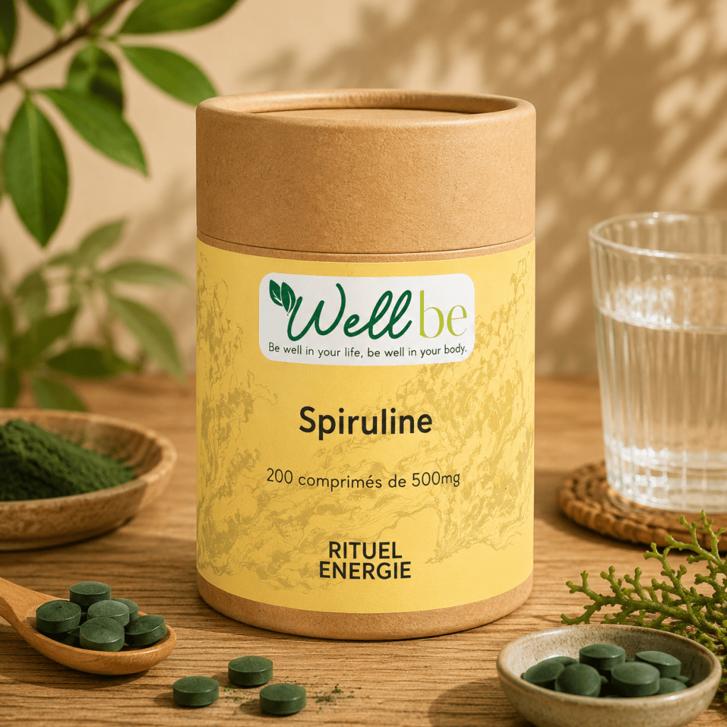 Spiruline 200 comprimés de 500mg