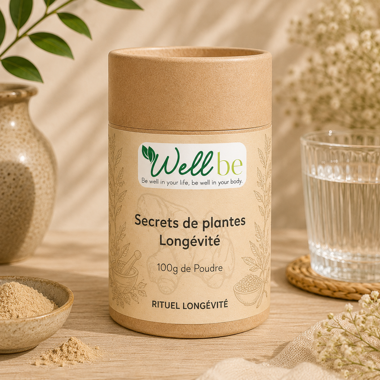 Secrets de plantes Longévité 100g poudre
